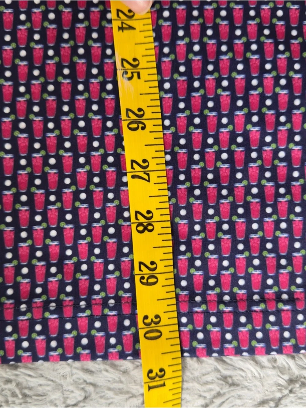 Rhoback Men’s XL Transfusion Cocktail Print Short Sleeve Performance Polo - Picture 7 of 10